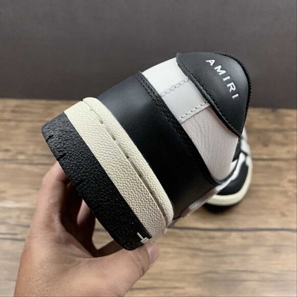AMIRI Skeleton White And Black Unisex Sneakers - Picture 12 of 14